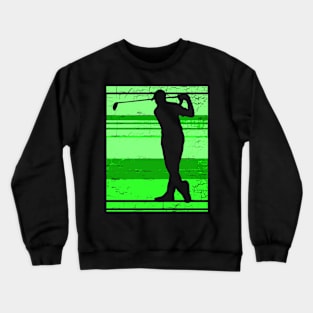 Golf Golfer Crewneck Sweatshirt